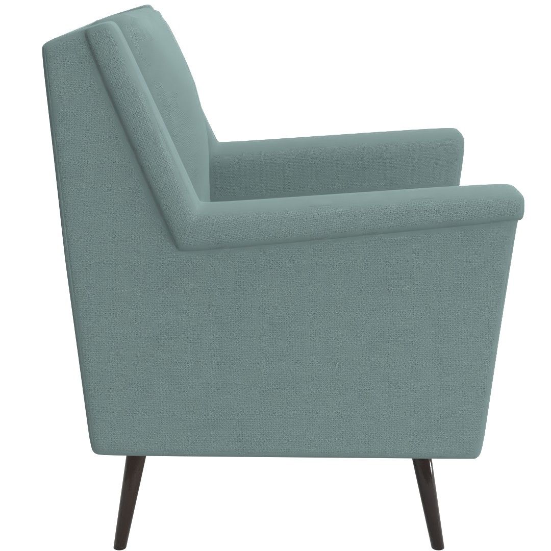 Carlo Mid Century Chair  Wood Legs thumbnail 2