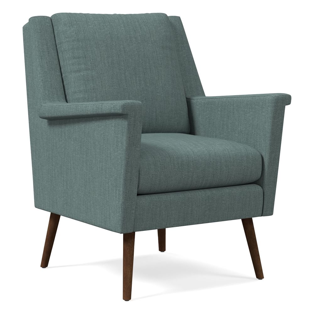 Carlo Mid Century Chair  Wood Legs thumbnail 3