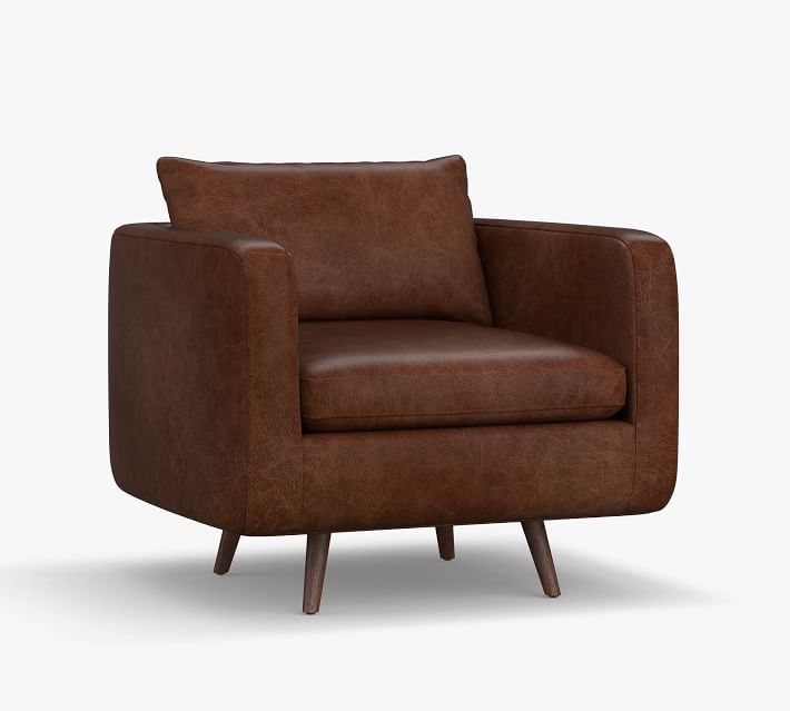 Harley Leather Armchair thumbnail 6