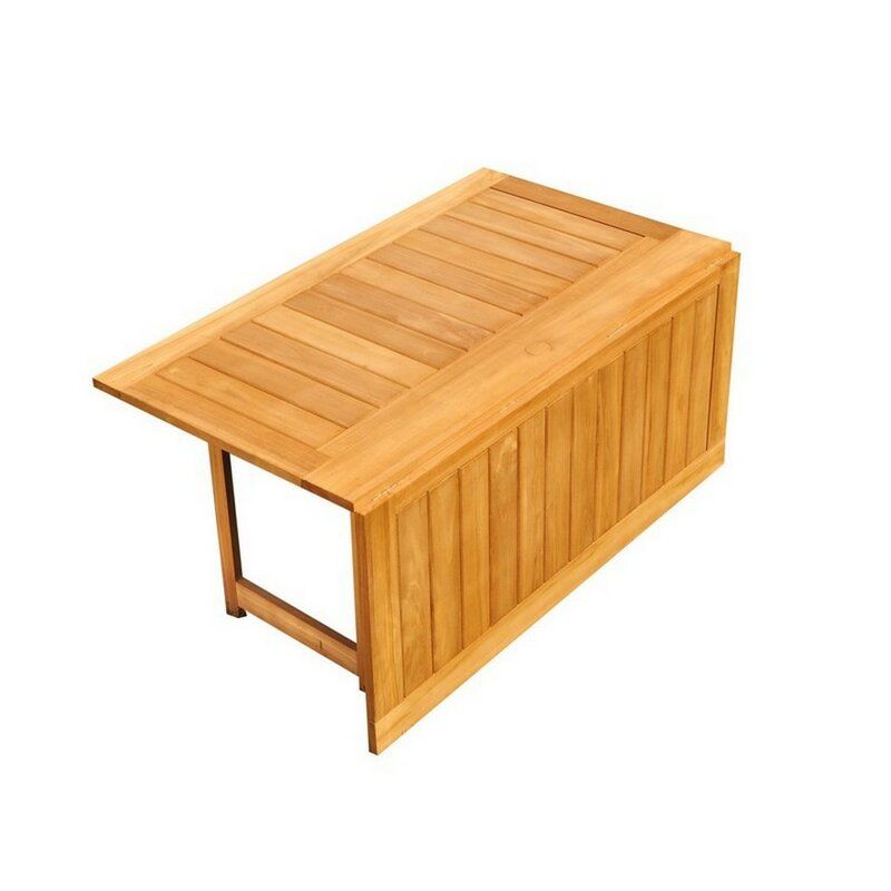 Teak Solid Wood Person Dining Table thumbnail 2