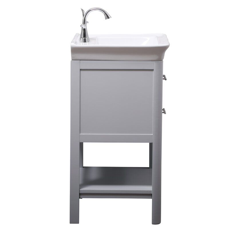 Hary 24 Single Bathroom Vanity Set thumbnail 2