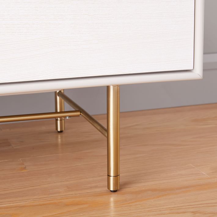 Modernist Wood & Lacquer Media Console 68 Winter Wood thumbnail 6