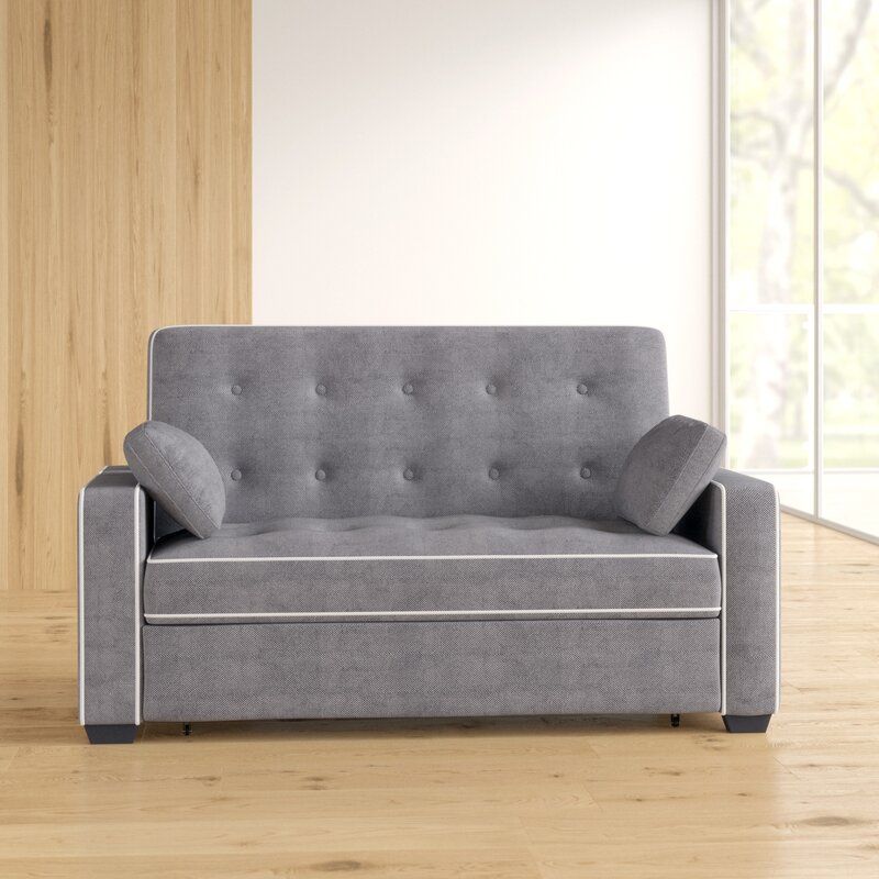 Evan Wide Convertible Sofa thumbnail 5