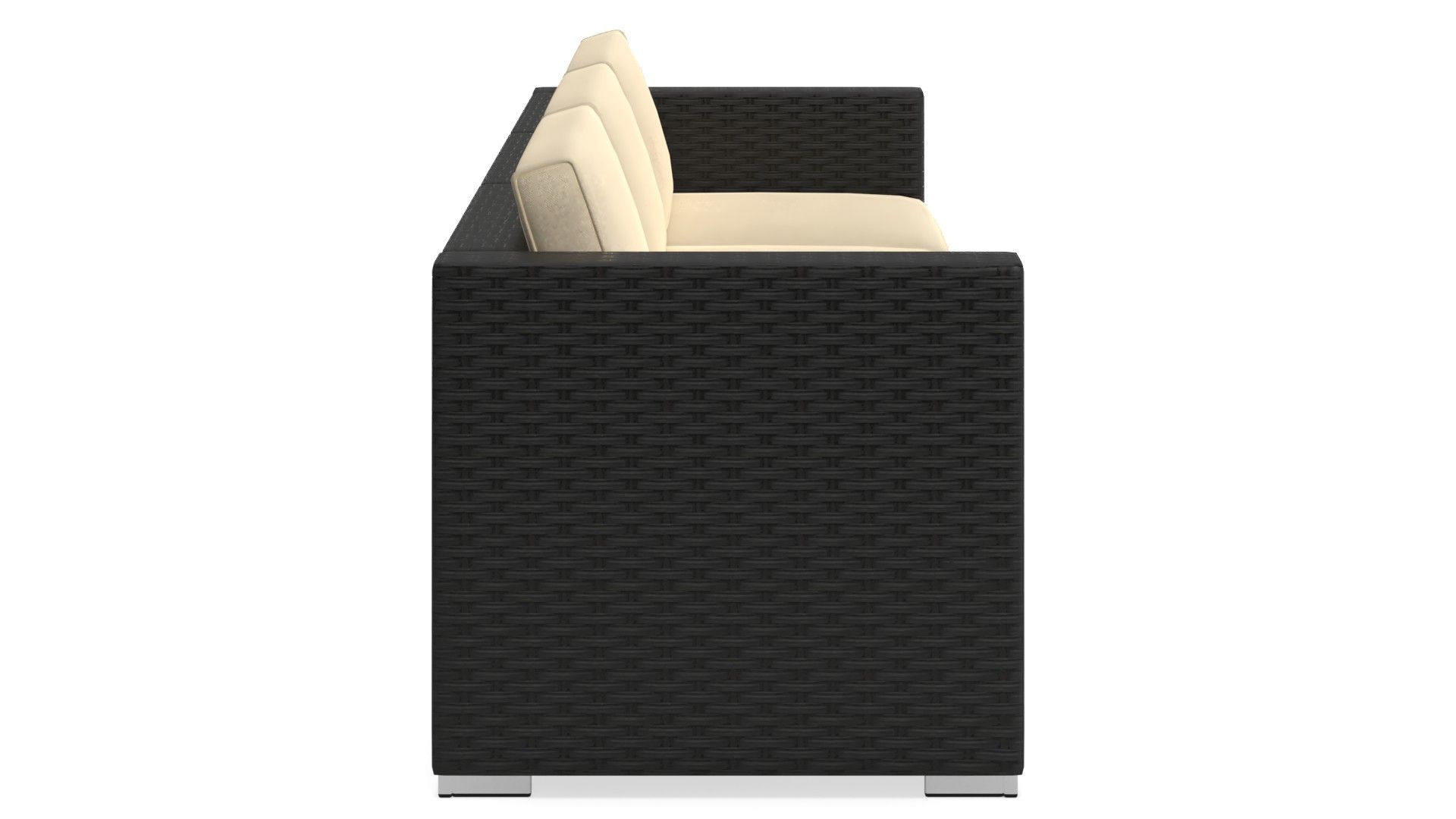 Soria Outdoor 6 Piece Rattan Sectional Seating Group thumbnail 2
