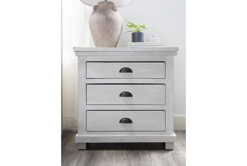 Sinclair Pebble Nightstand With USB thumbnail 2