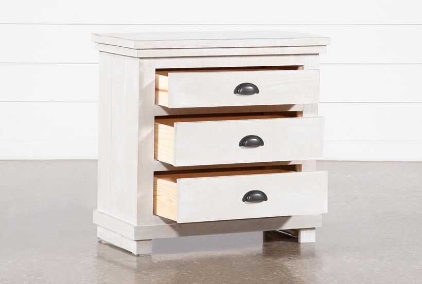 Sinclair Pebble Nightstand With USB thumbnail 4