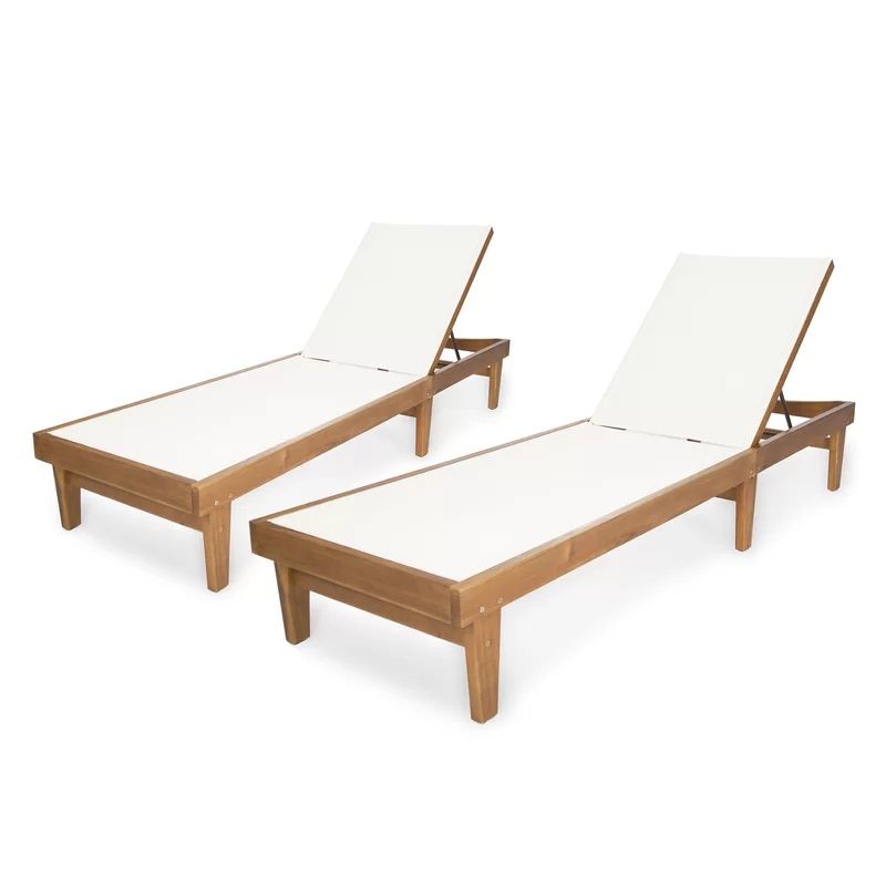 Dereham Outdoor Reclining Chaise Lounge thumbnail 6