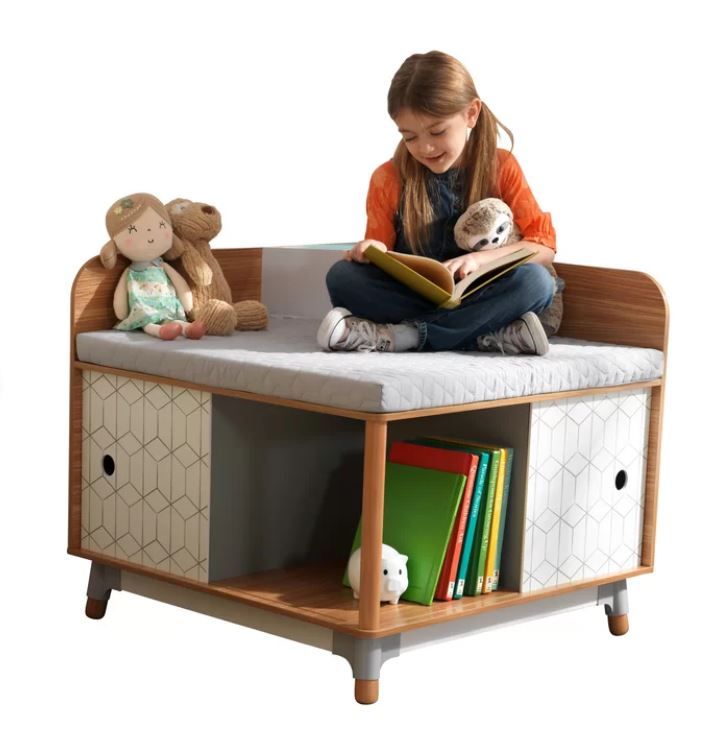 Mid Century Corner Kids Chaise Lounge thumbnail 2
