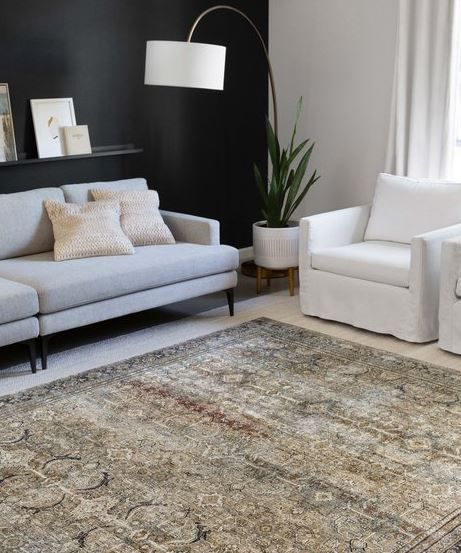 Layla Printed Area Rug-7'6"x9'5" thumbnail 3