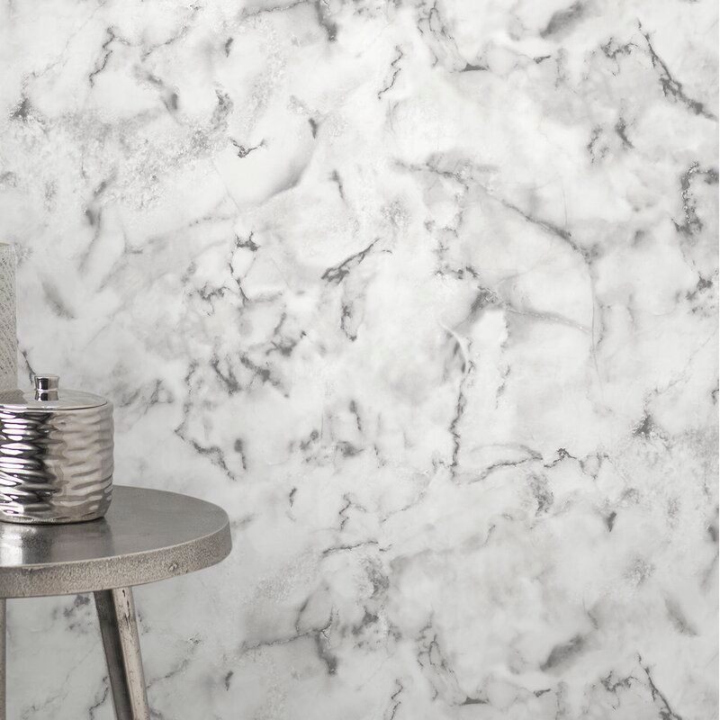 Tichenor Marble Wallpaper Roll thumbnail 2