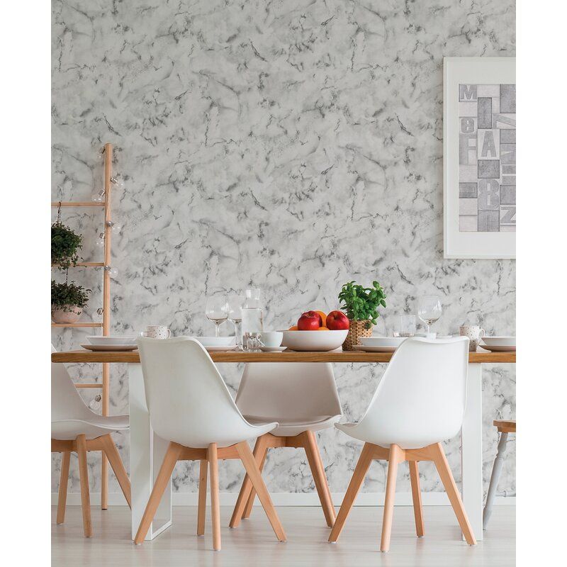 Tichenor Marble Wallpaper Roll thumbnail 3