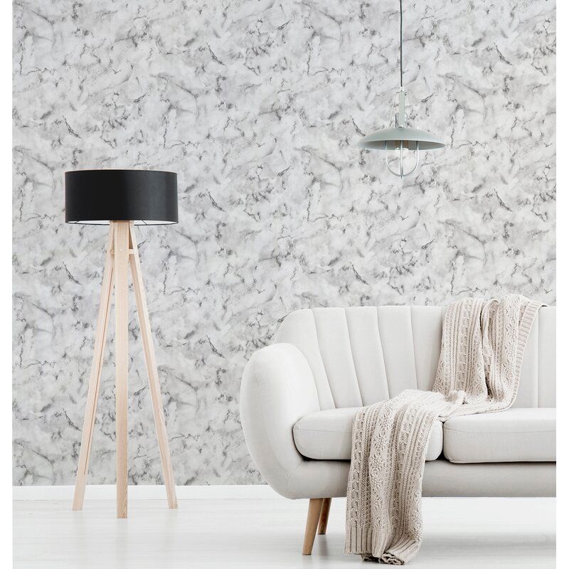 Tichenor Marble Wallpaper Roll thumbnail 4