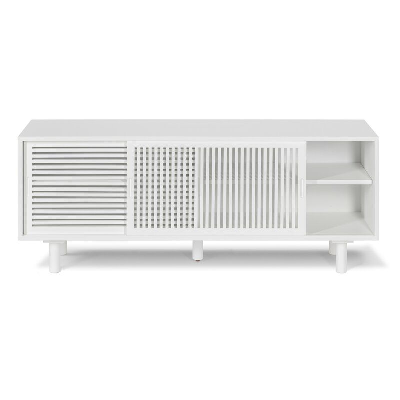 Jaime Acacia Solid Wood TV Stand thumbnail 4