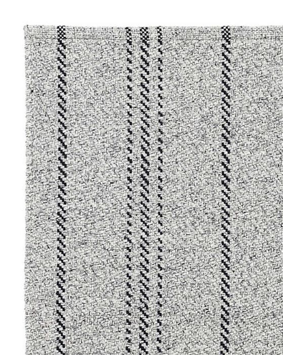 MelangeBLack Stripe indoor outdoor rug-5'x8' thumbnail 2