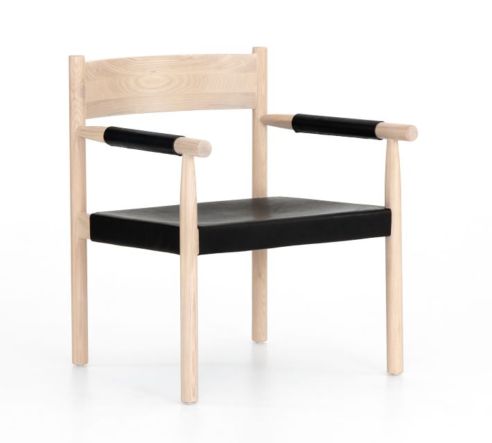 Wressle Leather Armchair thumbnail 3