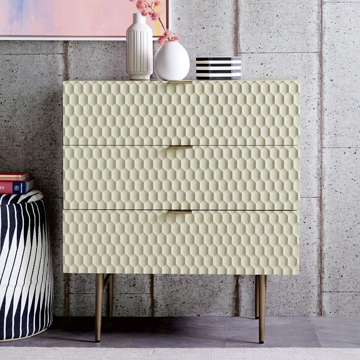 Audrey 3 Drawer Dresser thumbnail 2