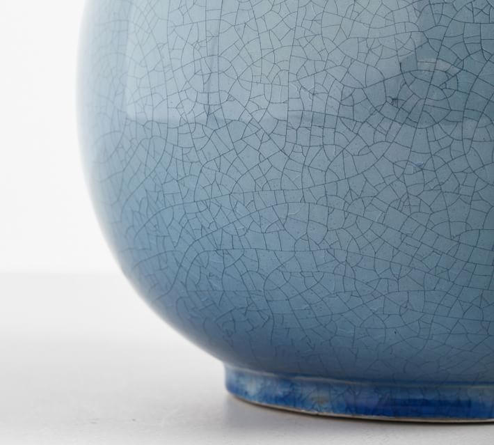 Rhea Crackled Ceramic Vase thumbnail 3