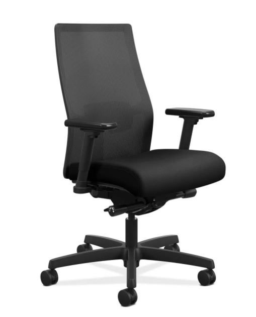 Ignition Mid Back Adjustable Lumbar Office Chair thumbnail 2