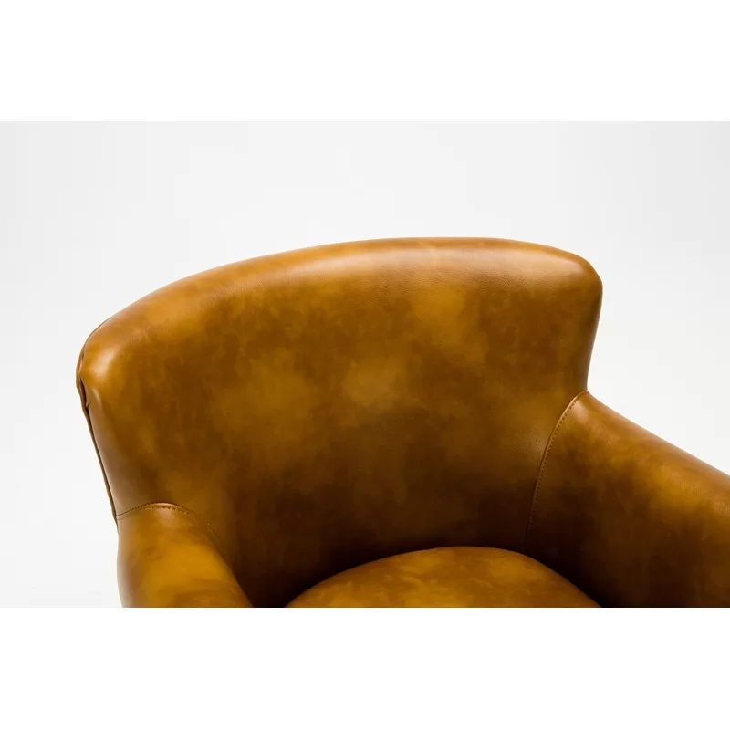 Gail Faux Leather Armchair thumbnail 6