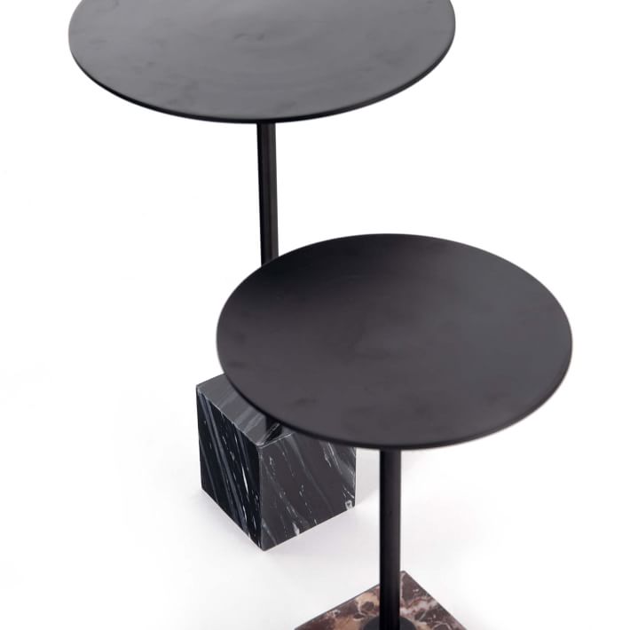 Geometric Marble Base Nesting Tables thumbnail 6