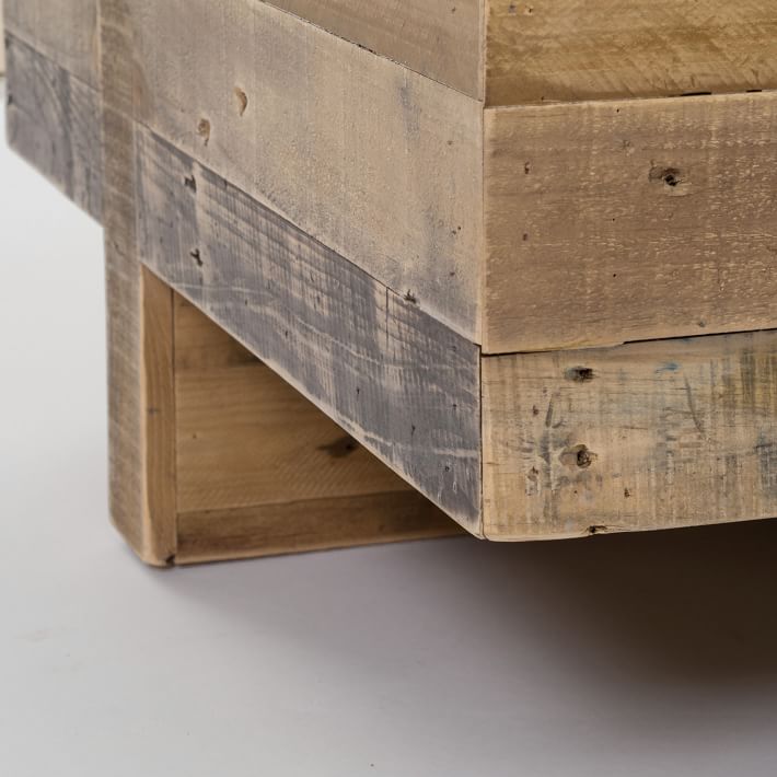 Emmerson Reclaimed Wood Block Side Table thumbnail 4