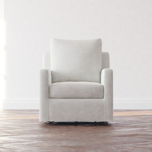 Ayden Square Arm Slipcovered Swivel Glider thumbnail 5