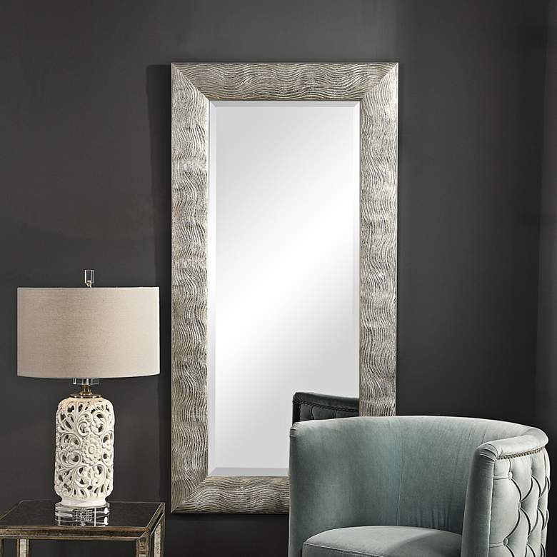 Uttermost Maeona Metallic Silver Wall Mirror thumbnail 2