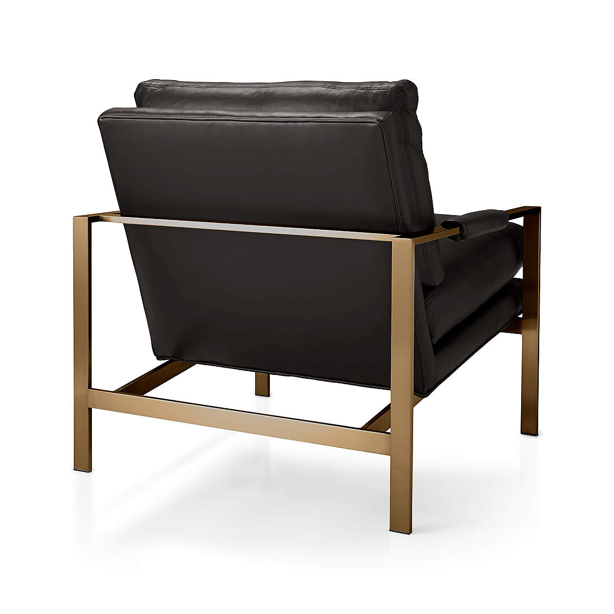 Milo Baughman Leather Chair thumbnail 3