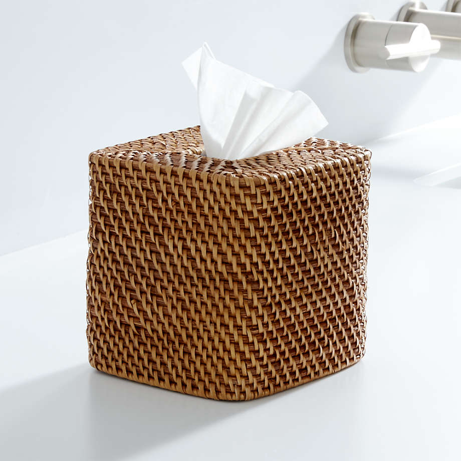 Sedona Honey Square Tissue Box Cover thumbnail 2