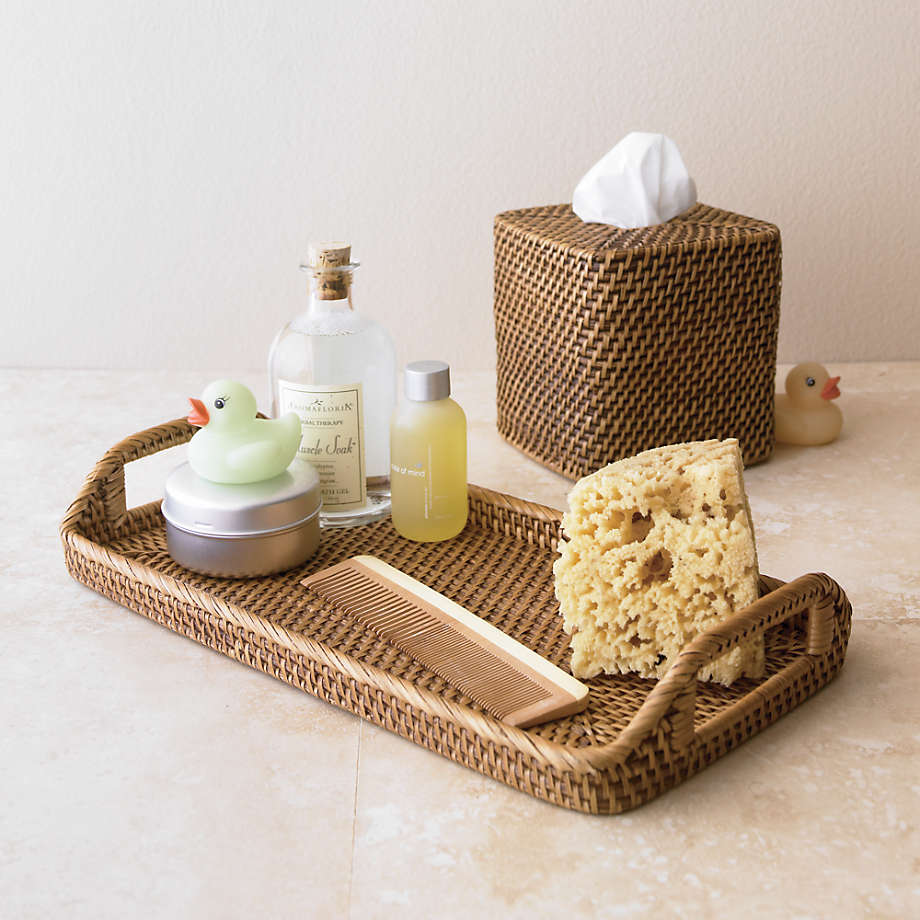Sedona Honey Square Tissue Box Cover thumbnail 4