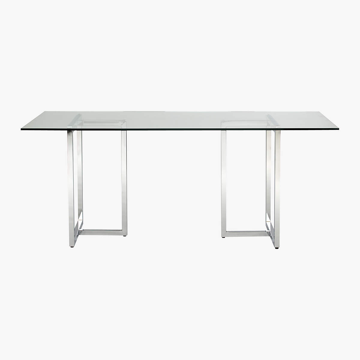 SILVERADO BRASS 72 RECTANGULAR DINING TABLE thumbnail 3