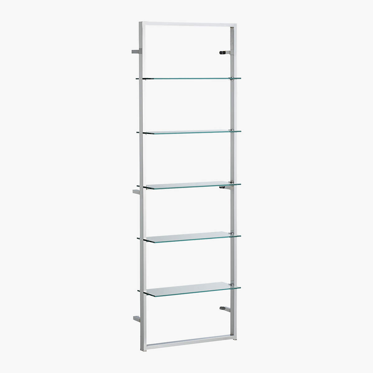 TESSO CHROME 84 BOOKCASE thumbnail 2