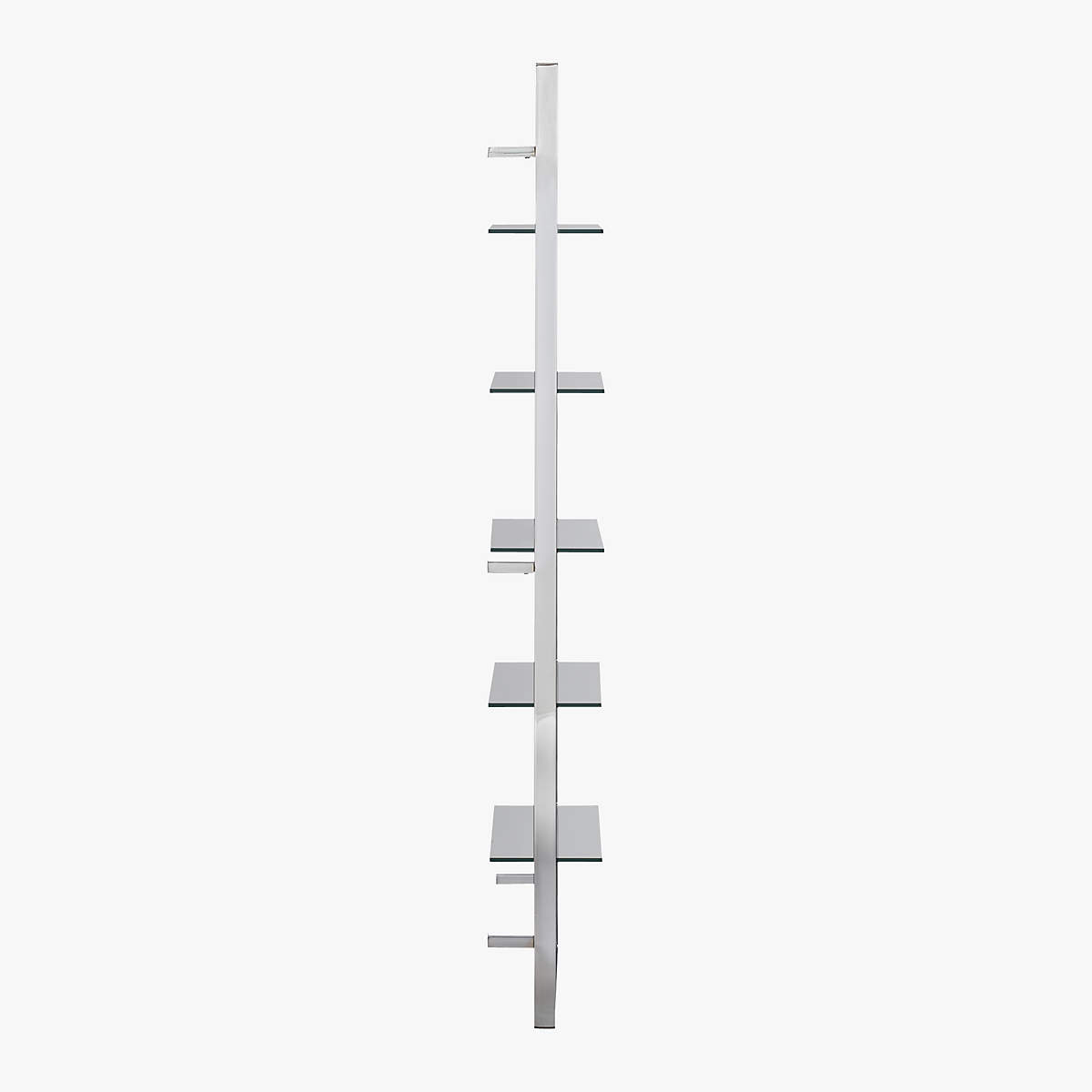 TESSO CHROME 84 BOOKCASE thumbnail 3