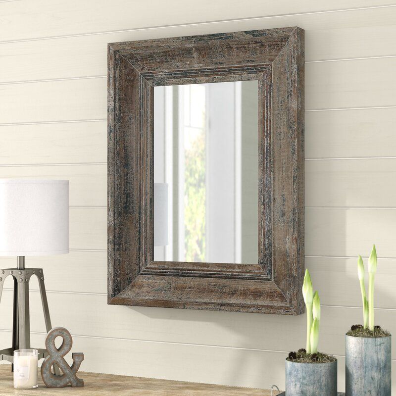 Athena Wood Mirror thumbnail 5