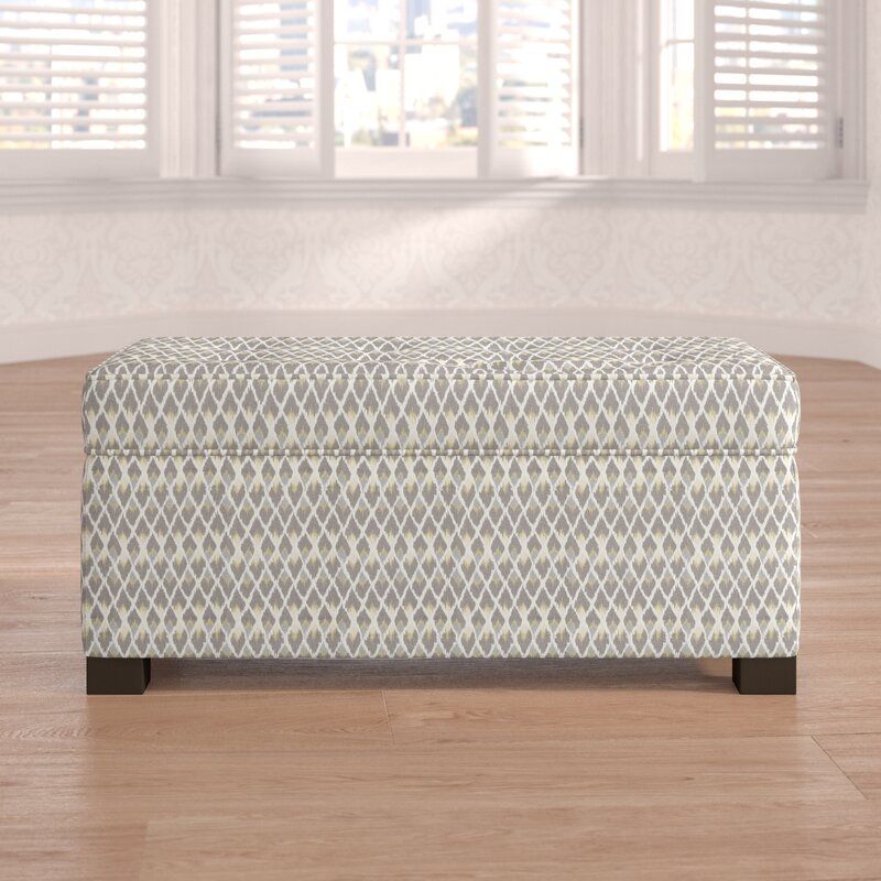 Brielle Tufted Storage Ottoman thumbnail 2