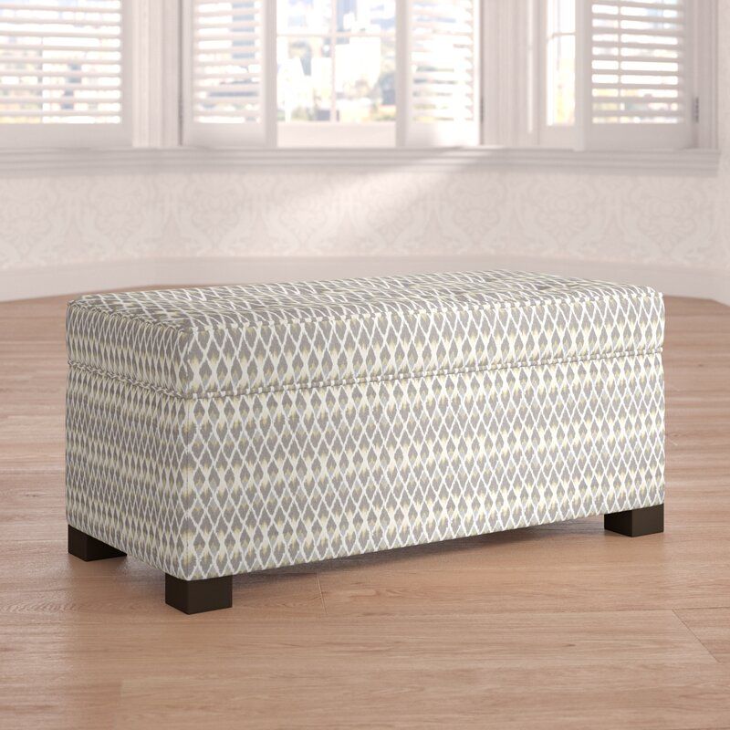 Brielle Tufted Storage Ottoman thumbnail 4