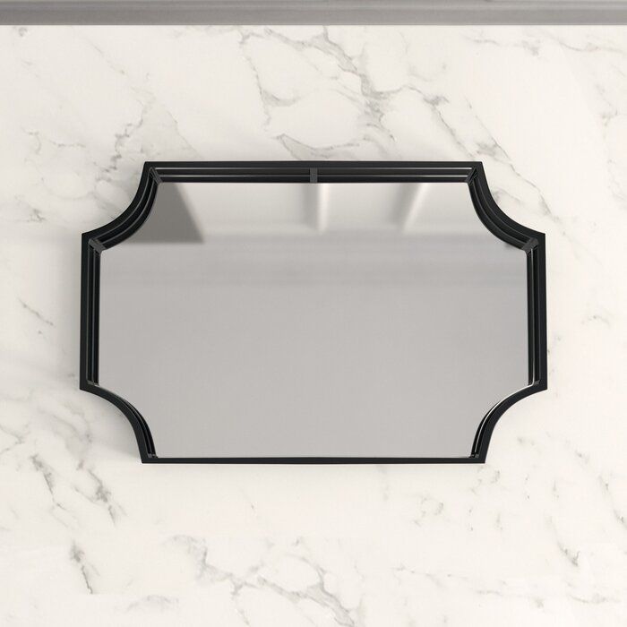 Aayush Metal Mirrored Ornate Scalloped Decorative Vanity Tray thumbnail 2