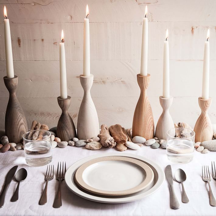 Farmhouse Pottery Pantry Candlesticks thumbnail 3