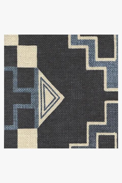 Desert Ivory Blue Rug-9'x12' thumbnail 3