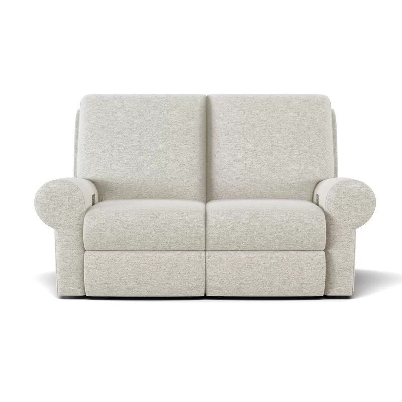 Eddison Reclining Rolled Arm Loveseat thumbnail 2