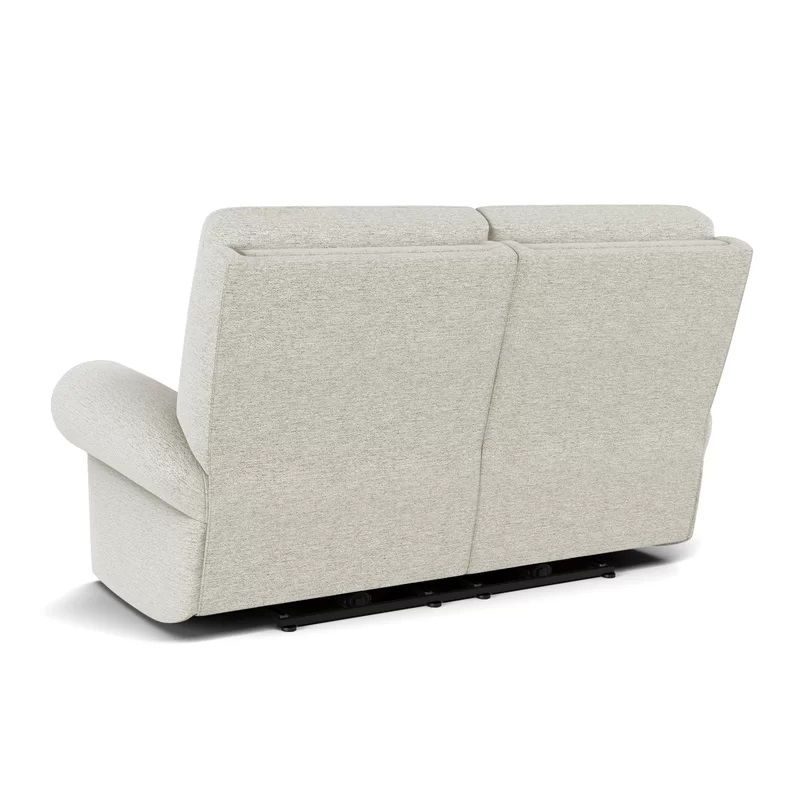 Eddison Reclining Rolled Arm Loveseat thumbnail 3