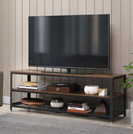 Industrial Long TV Stand thumbnail 2