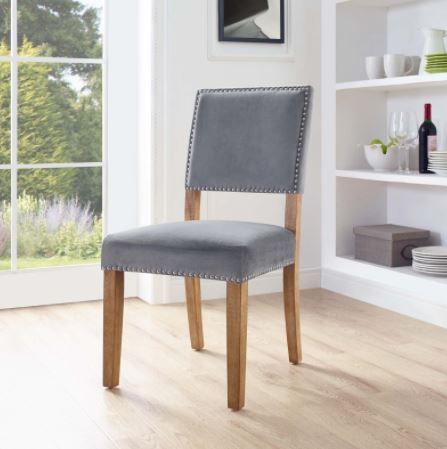 Bolgie Wood Dining Chair - Gray thumbnail 2