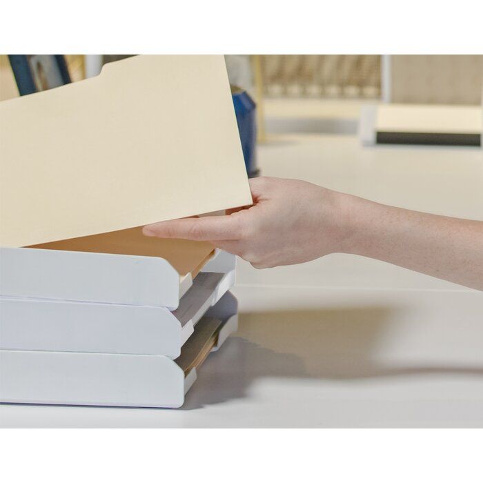 Yokum Letter Tray Stackable Paper Organizer thumbnail 3