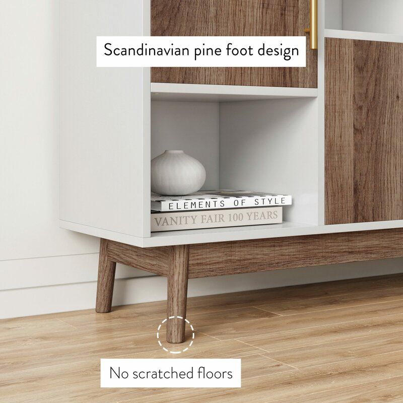 Carlson 3 Door Apothecary Accent Cabinet thumbnail 5