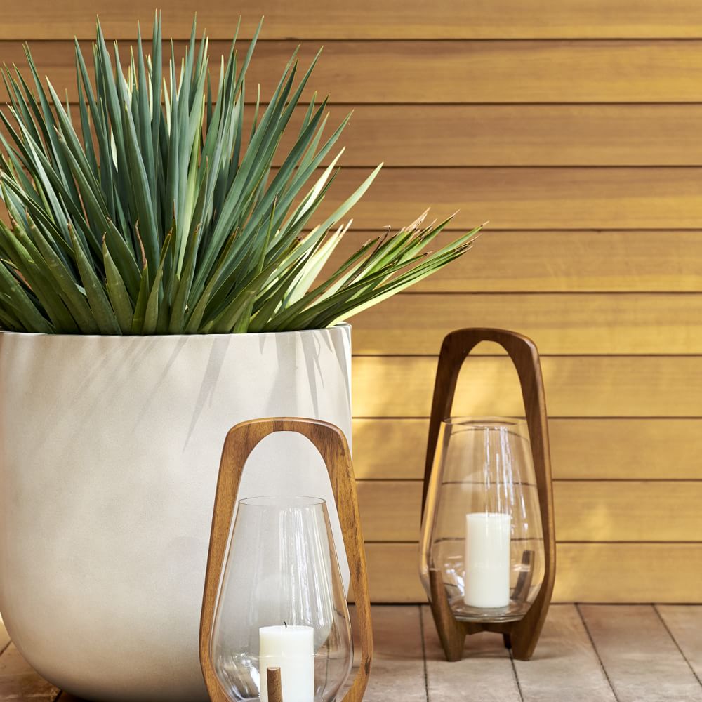 Mid Century Wood Lanterns Cafe thumbnail 2