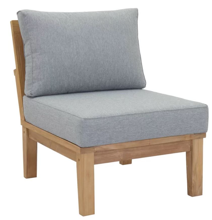 Anthony Outdoor Teak Patio Chair thumbnail 2