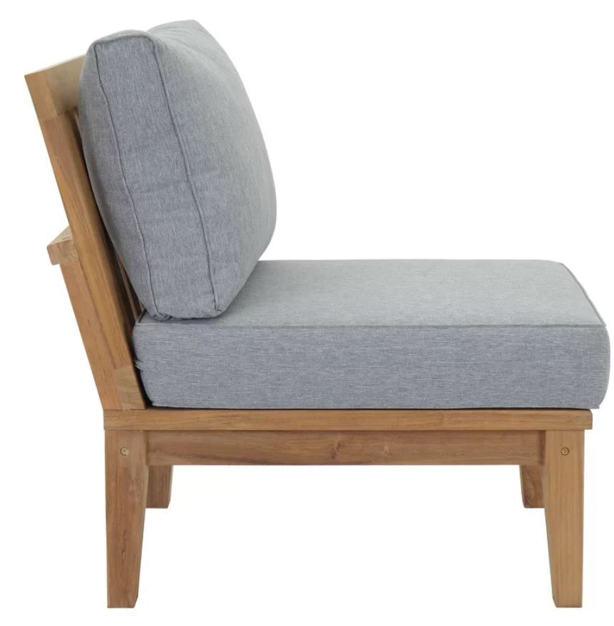 Anthony Outdoor Teak Patio Chair thumbnail 3