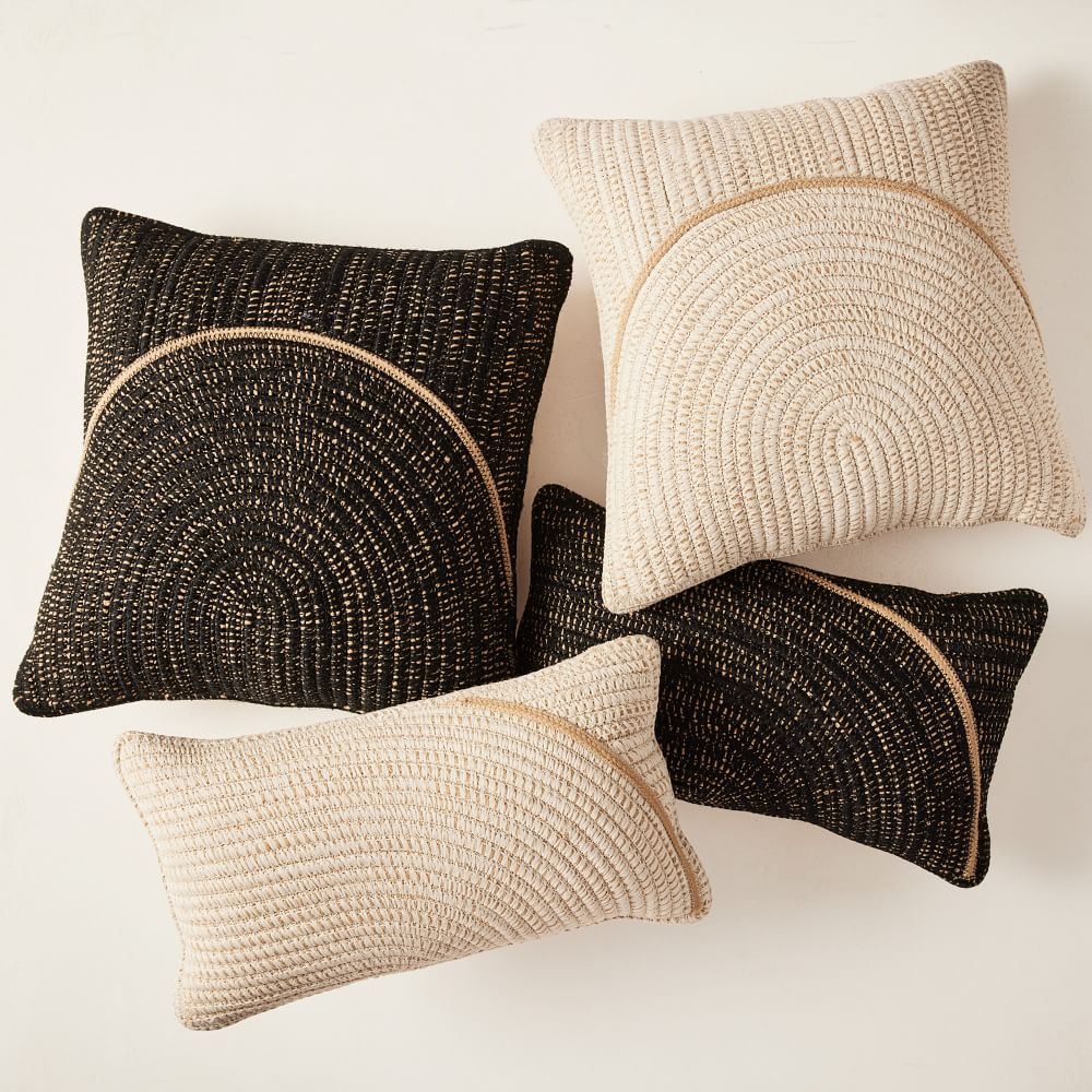 Woven Arches Pillow No Insert-20"X20" thumbnail 3