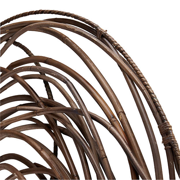 Scribble Circle Rattan Wall Art thumbnail 2